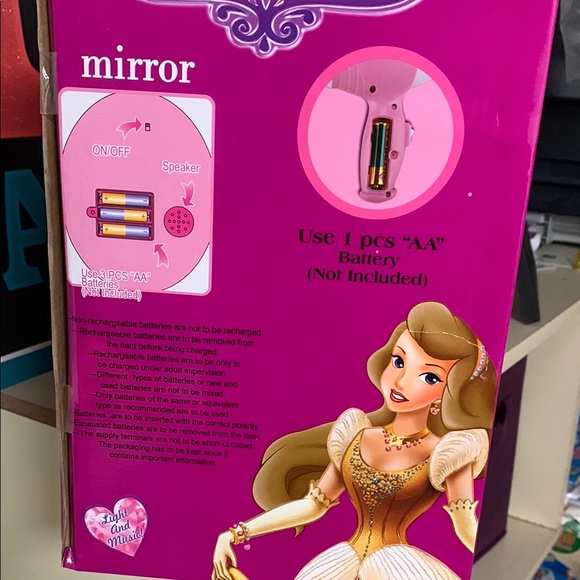 Vanity Set for Kids - Pink - Picture 2 of 3